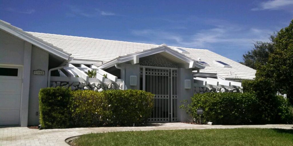 Tile Roof Washing - After